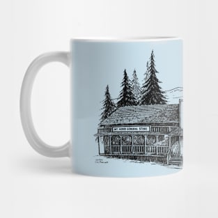 Old general store drawing Mug